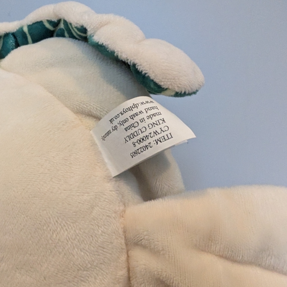 Green and Blue Sea Turtle Plush - Picture 5 of 10